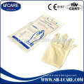 disposable latex surgical glove